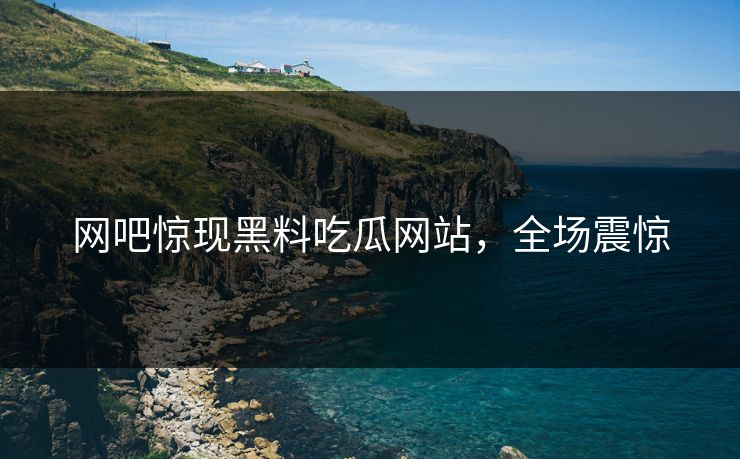网吧惊现黑料吃瓜网站，全场震惊